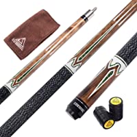 Los mejores  - CUESOUL 58 Pulgadas 19 Oz Medio Articulado de Arce de Billar Pool Cue